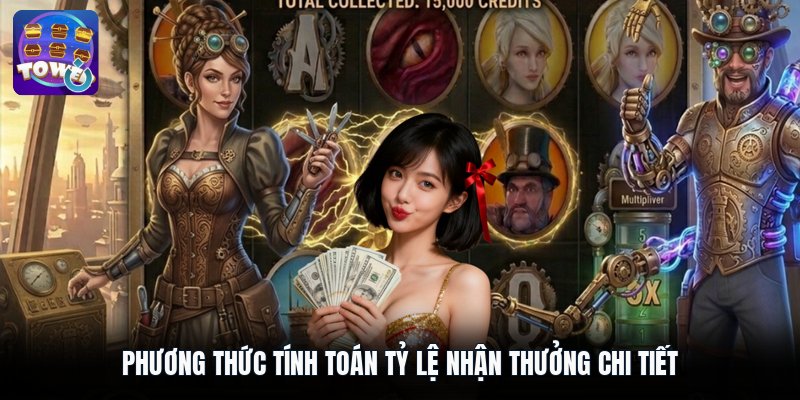 Phương thức tính toán tỷ lệ nhận thưởng chi tiết
